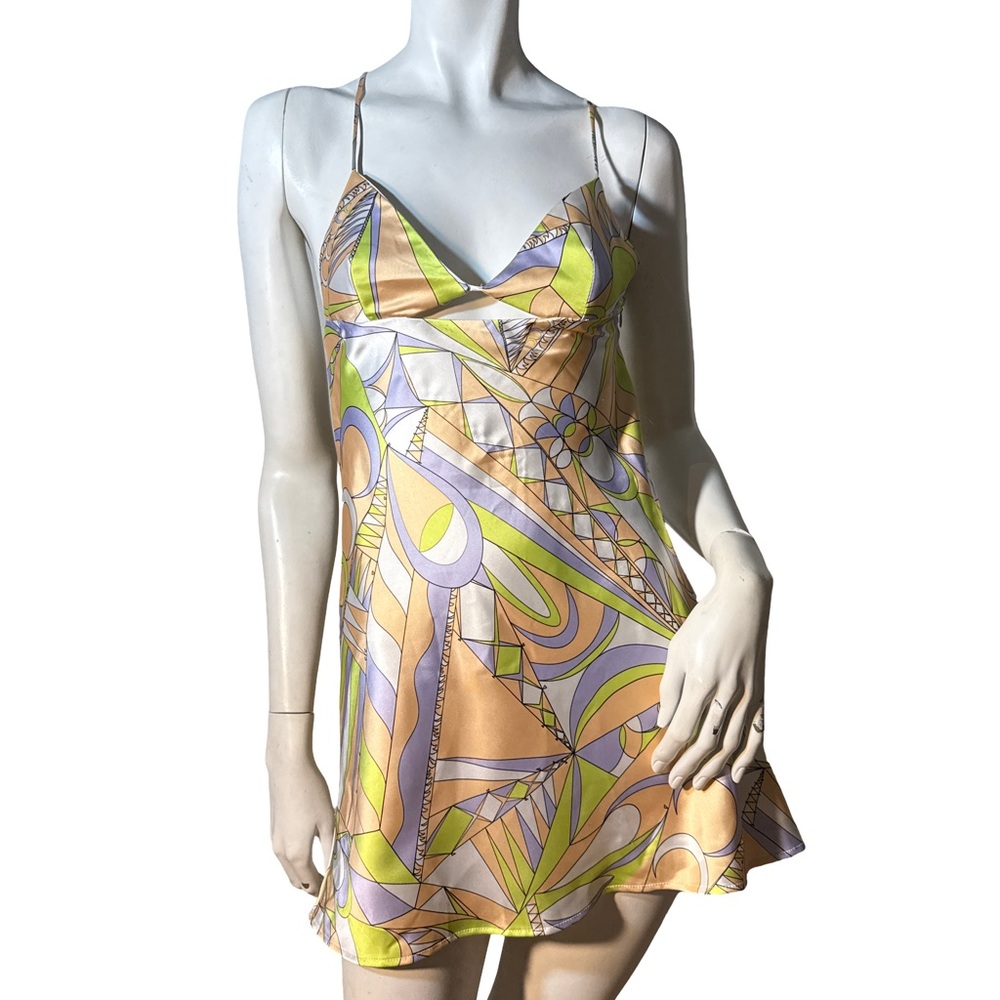 Zara Multicolor Geometric Summers Dress
